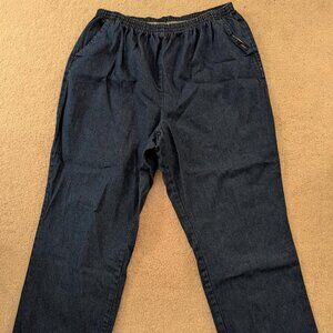 Excellent Condition Chic Blue Jeans, Size 18W Petite, Inseam 27